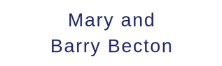 Mary and Barry Becton